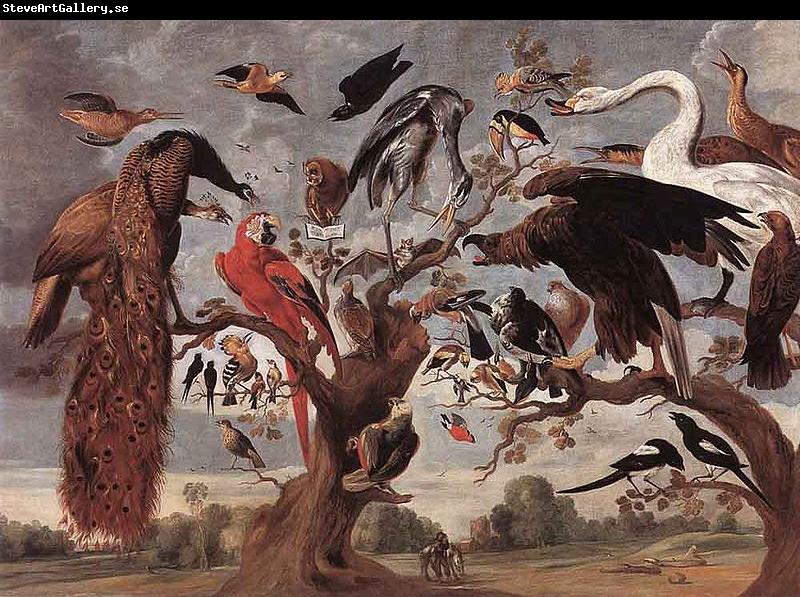 Jan Van Kessel Mockery of the Owl